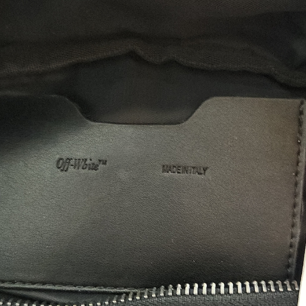 Off-White Black Bag with Yellow Strap - Picture 10 of 11